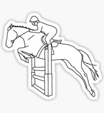 Show Jumping Show-Offs Sticker