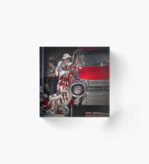 Caddy Taillights Acrylic Block