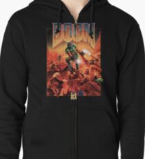 Doom - 1993 Plakat PC FPS Kapuzenjacke
