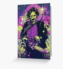 Leatherface Greeting Card