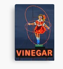 Skipping Girl Vinegar • Melbourne • Victoria Canvas Print