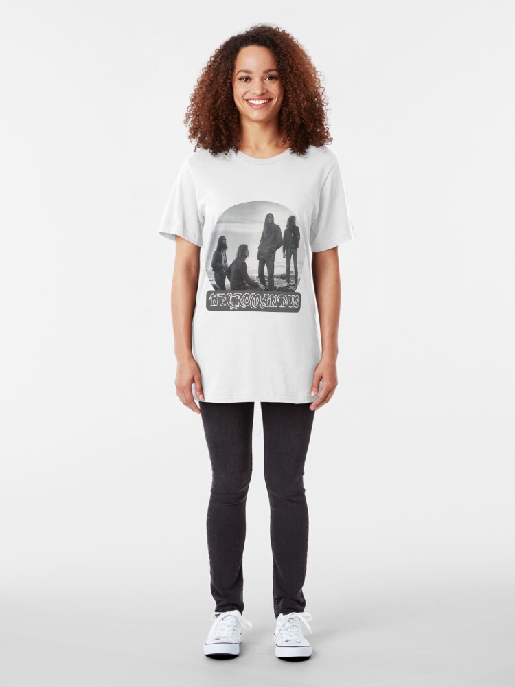 Alternate view of Necromandus - St Bees Cumbria - 1972 Slim Fit T-Shirt