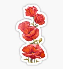 Poppies Sticker