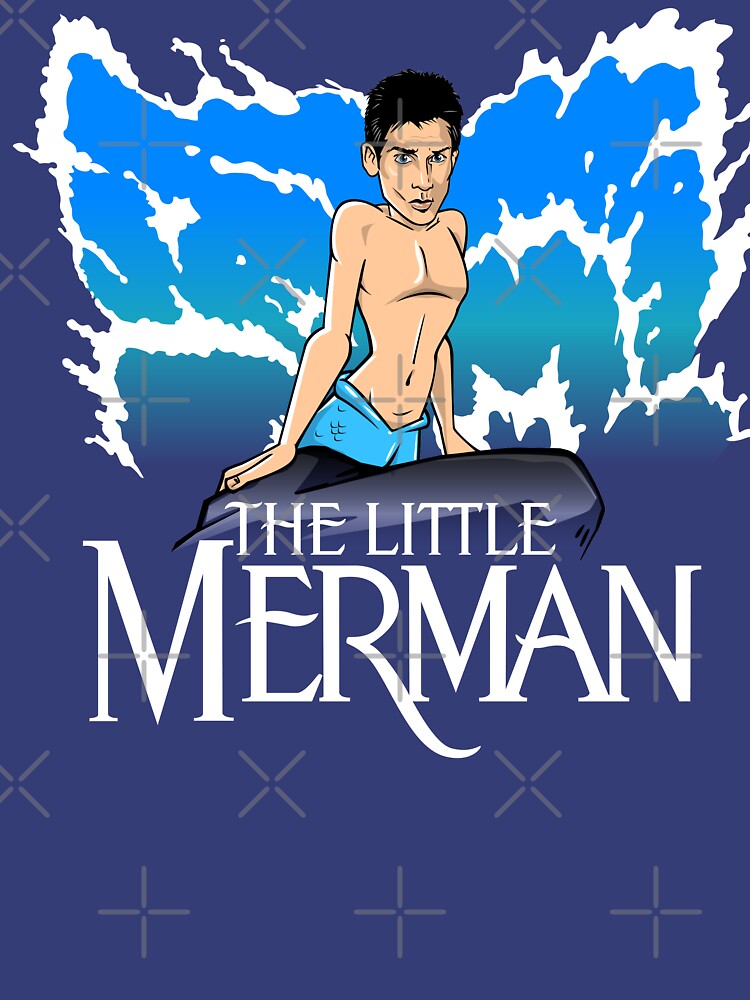 Azrael Santi The Little Merman "The Little Merman" T-shirt by boltfromtheblue | Redbubble