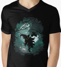 ZELDA TWILIGHT PRINCESS SKULLKID Men's V-Neck T-Shirt