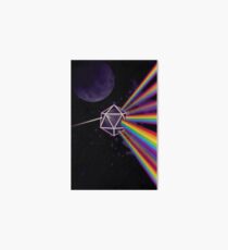Lámina rígida Pink Floyd lado oscuro de la luna Dungeons & Dragons