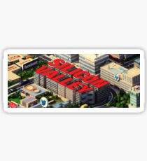 Silicon Valley Opening Credits Sticker Sticker