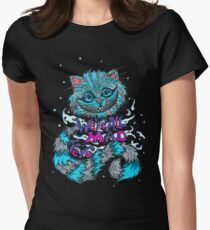 We're all Mad here Women's Fitted T-Shirt