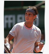 Rafael Nadal Tennis Champion Poster