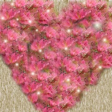 Artwork thumbnail, Heart flowers by AnnakohArt