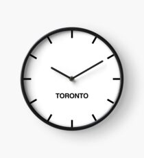 Toronto Time Zone Newsroom Wall Clock Clock