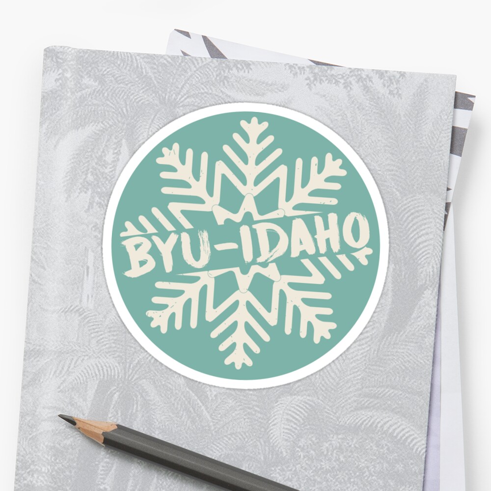 "Byu-Idaho" Sticker by Ingrambeck | Redbubble