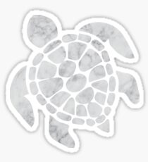 Marble Sea Turtle Sticker