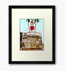 HAPPY HOLIDAYS EVERYBODY Framed Print