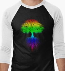 Sunshine, Lollypops and Rainbows Men's Baseball ¾ T-Shirt