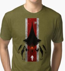 The commander t-shirt & Poster Tri-blend T-Shirt