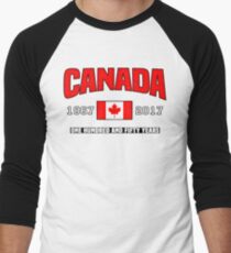 Canada 150 Anniversary Men's Baseball ¾ T-Shirt