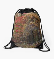 Evocative Autumn Drawstring Bag