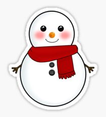 Snowman Sticker