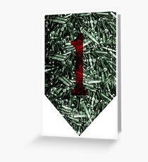 1st Infantry Division - .223 ammo Greeting Card