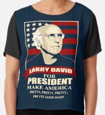 Blusa Larry David para presidente