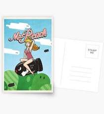 Miss Peach Pin-Up Postcards