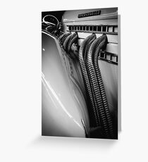 Automobile Greeting Card