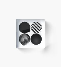 BTS Wings Acrylic Block