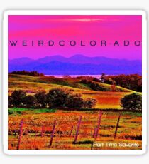 Part-Time Savants Weird Color-ado EP Sticker