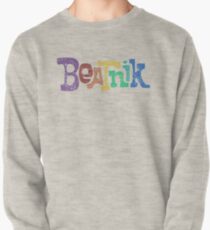 Beatnik Retro Distressed Pullover