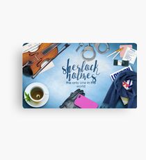 consulting detective Canvas Print