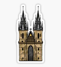 Pegatina Pegatina Iglesia de Praga