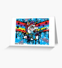 Rainbo: First Blood Greeting Card