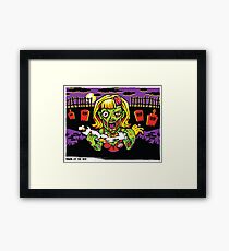 Dawn of the Red Framed Print