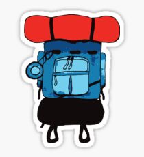Backpacker Sticker