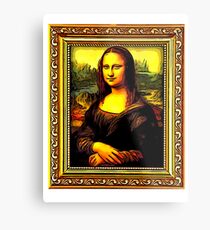 mona lisa Metal Print