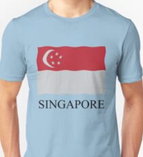 Singapore flag Unisex T-Shirt