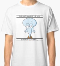 Camiseta clásica Calamardo es mi Espíritu Animal