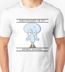 Squidward is my Spirit Animal Unisex T-Shirt
