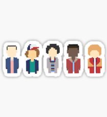 Stranger Things Pixel Sticker