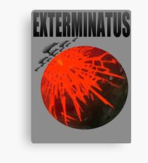 Exterminatus Title Canvas Print