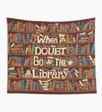 Go to the library Wall Tapestry