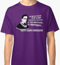 Revolutionary Women: Ruth Bader Ginsburg Classic T-Shirt