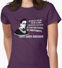 Revolutionary Women: Ruth Bader Ginsburg Women's Fitted T-Shirt