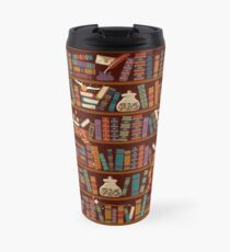 Bookshelf Travel Mug