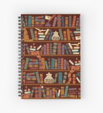 Bookshelf Spiral Notebook