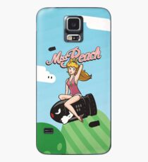Miss Peach Pin-Up Case/Skin for Samsung Galaxy