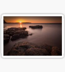 Sunset over Donegal Sticker