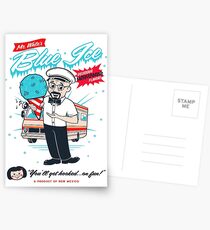 Mr. White's Blue Ice Postcards