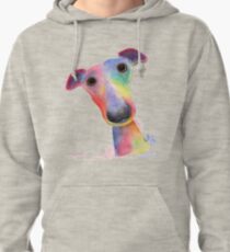 WHiPPeT GReYHouND DOG 'HANK' BY SHIRLEY MACARTHUR Pullover Hoodie